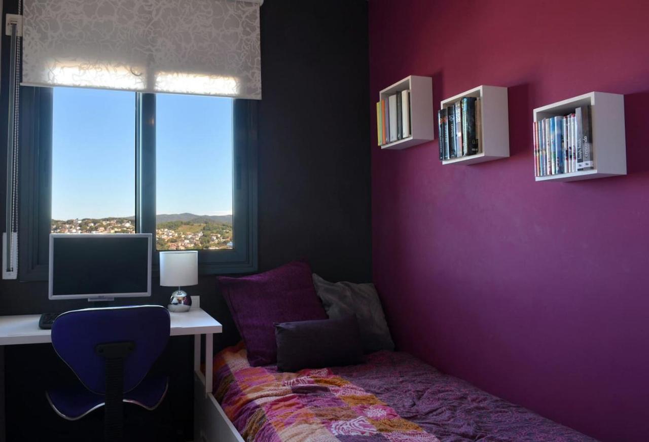 Apartamento en Blanes con piscina y parking Apartamento Exterior foto