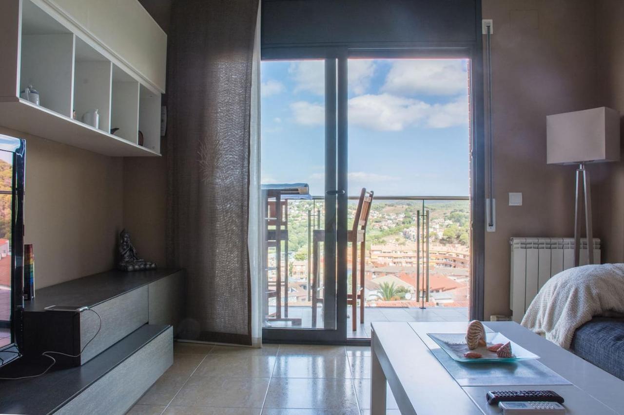 Apartamento en Blanes con piscina y parking Apartamento Exterior foto